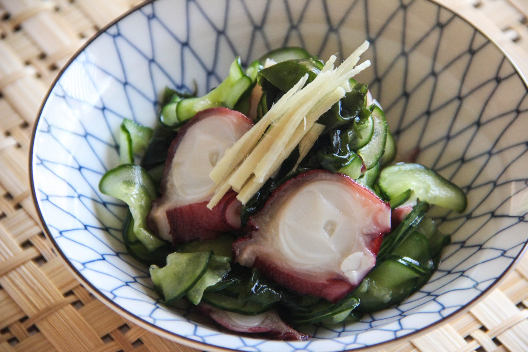 tako-sunomono-octopus-salad-recipe-japanese-cooking-101