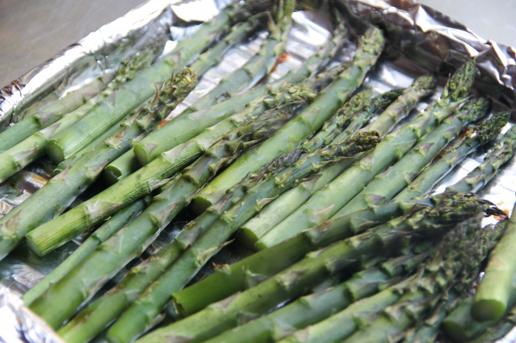 Roasted Asparagus Ohitashi Recipe