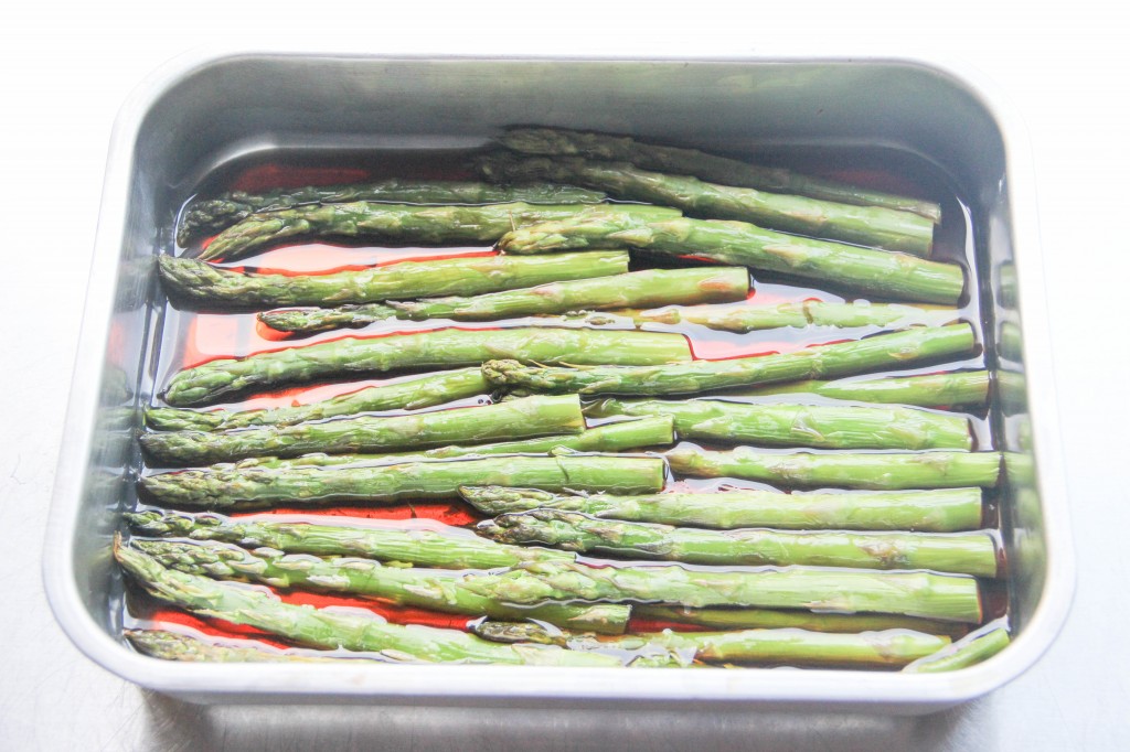 Roasted Asparagus Ohitashi Recipe