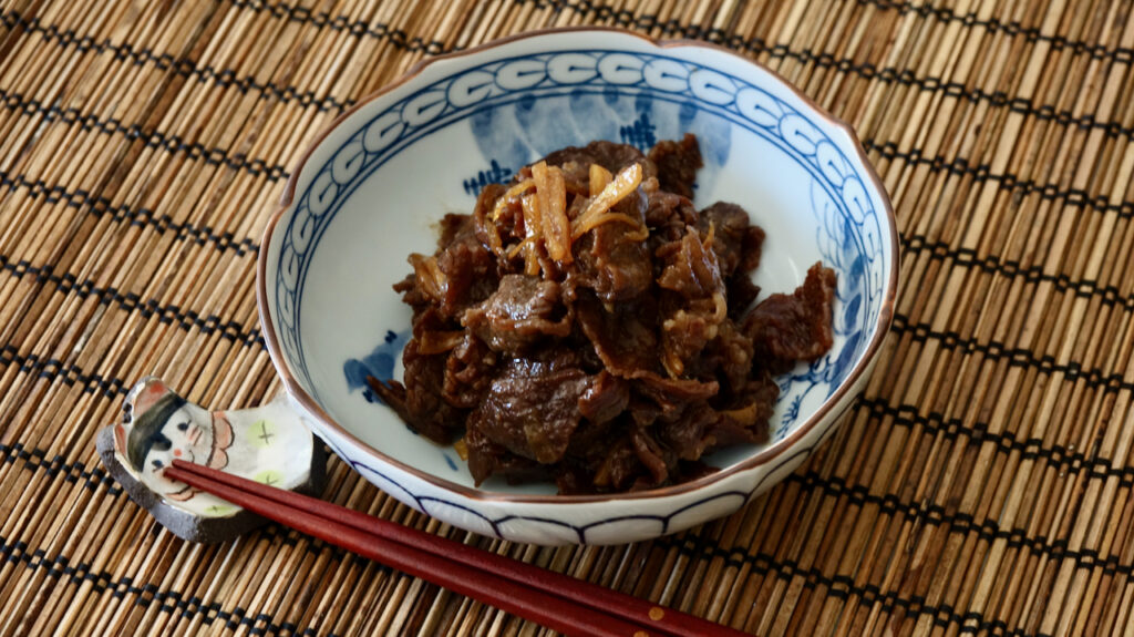 Beef Shigureni