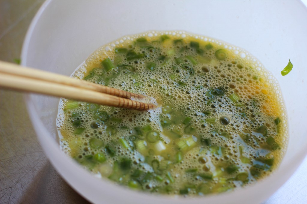 Tamagoyaki with Green Onions Recipe