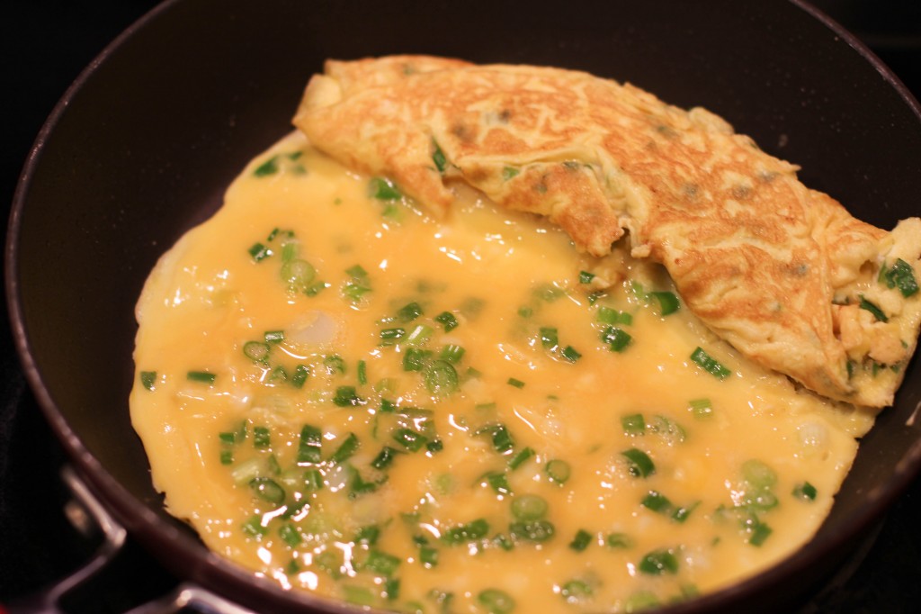 Tamagoyaki with Green Onions Recipe