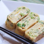 Tamagoyaki with Green Onions Recipe