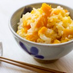 Kabocha Gohan (kabocha squash rice)