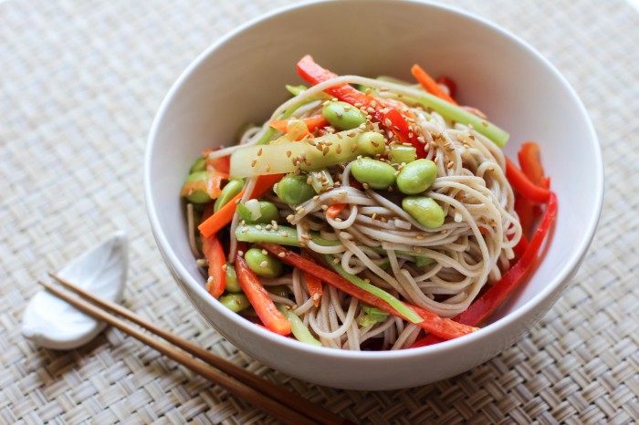 Soba Noodle Salad Recipe – Japanese Cooking 101