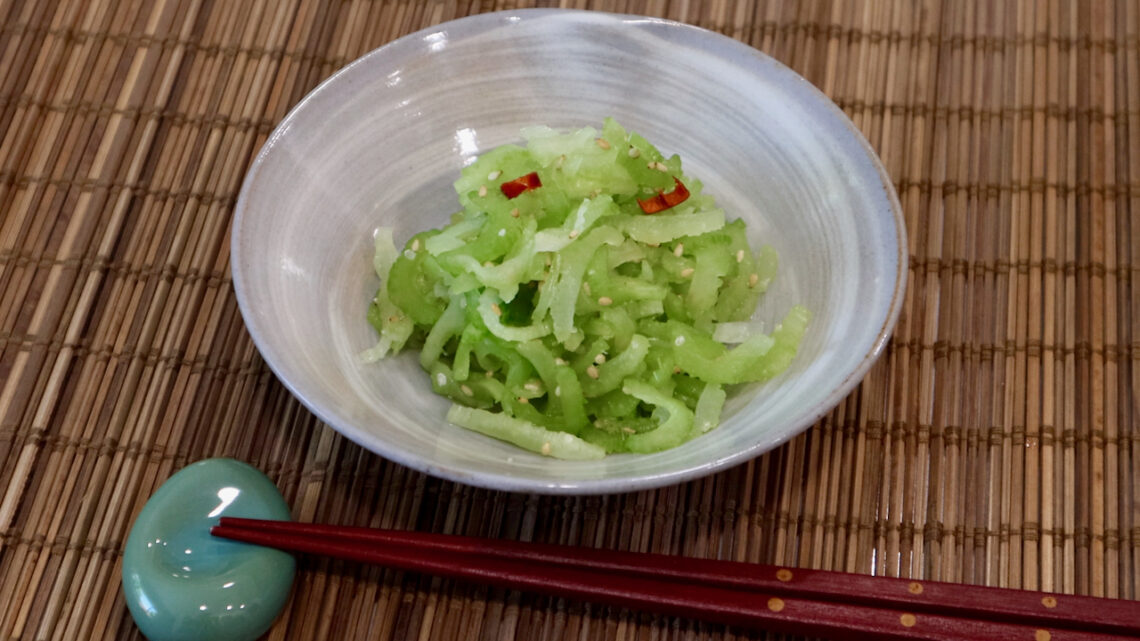 Celery Sunomono