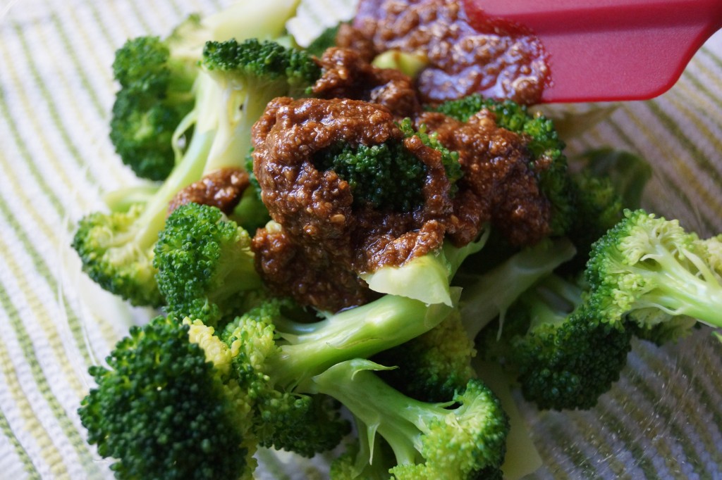 Broccoli with Sesame Sauce