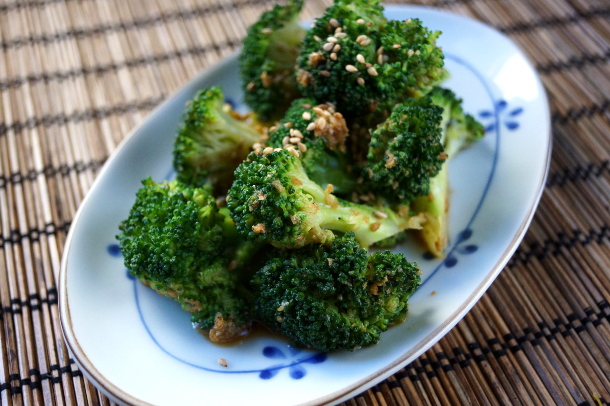 Broccoli with Sesame Sauce