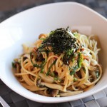 Spaghetti with Shimeji Mushroom