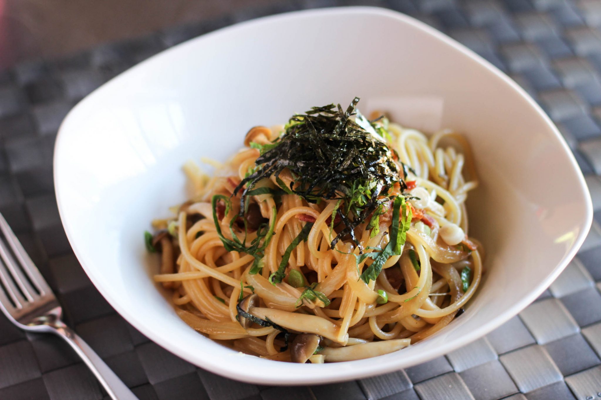 Spaghetti with Shimeji Mushroom