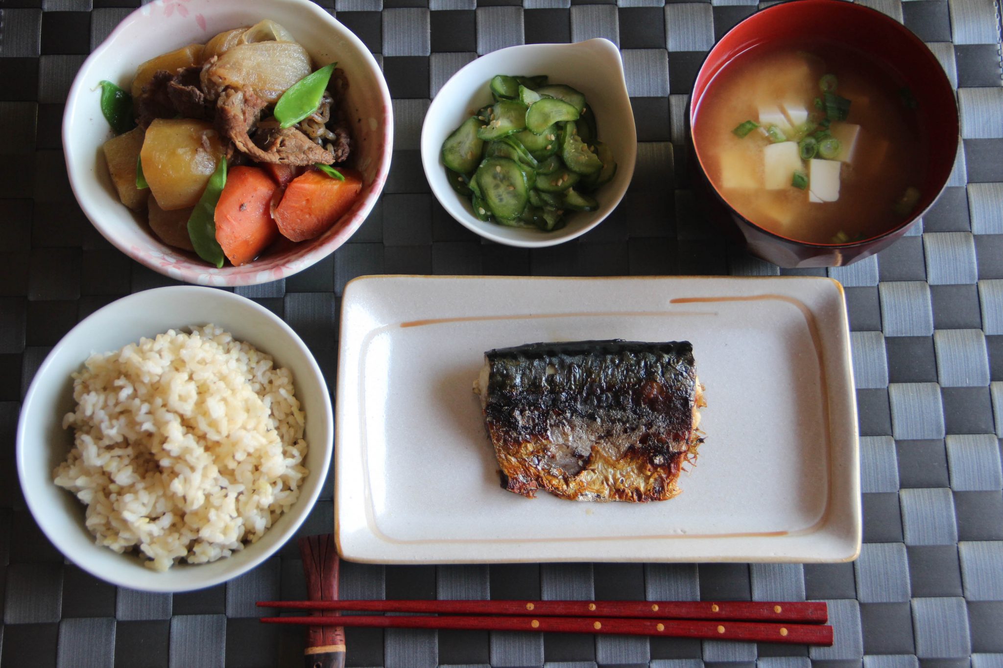 Bento Lunch Menu 1 – Japanese Cooking 101