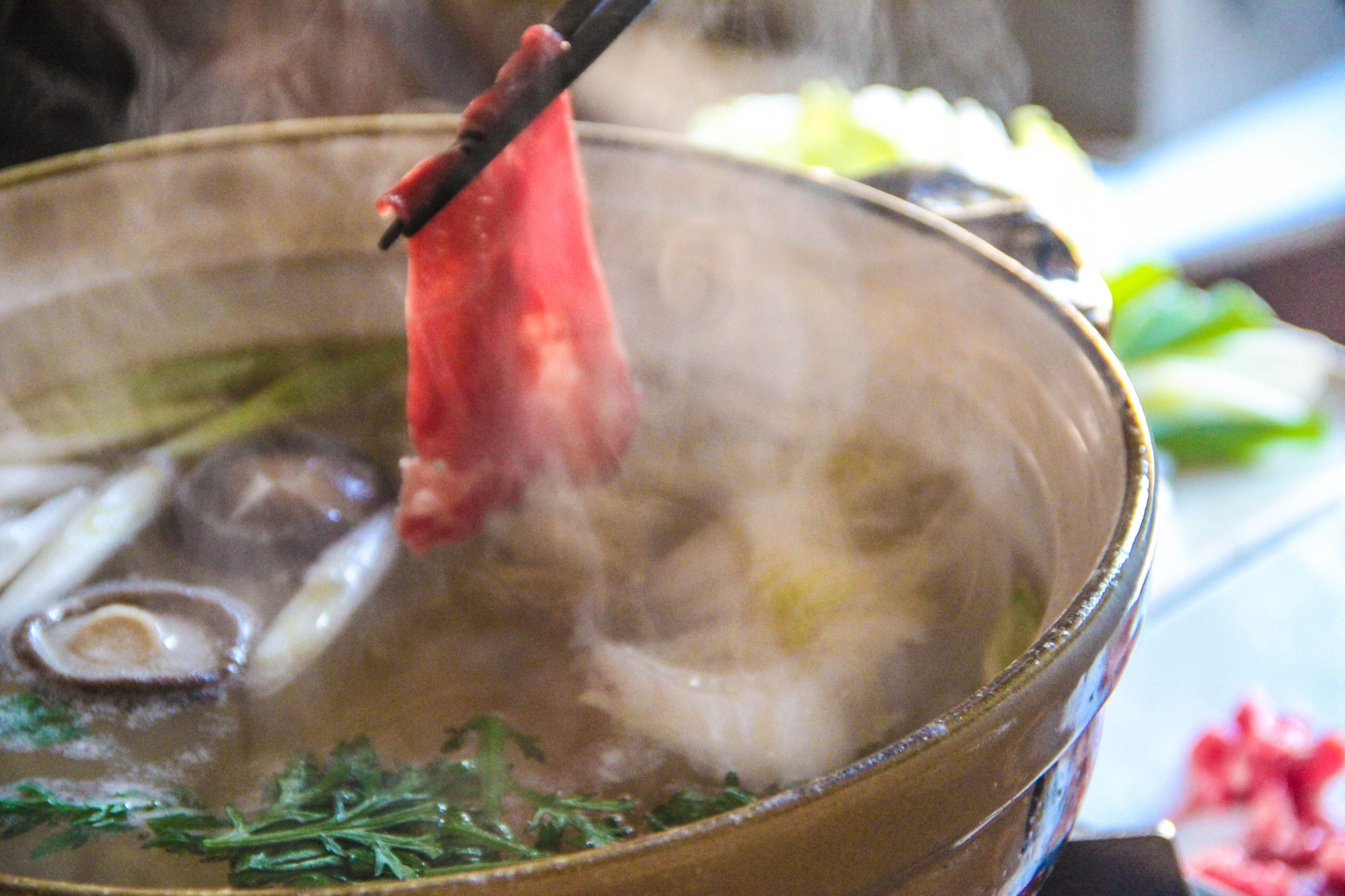 Japanese Beef Hot Pot (Shabu Shabu)