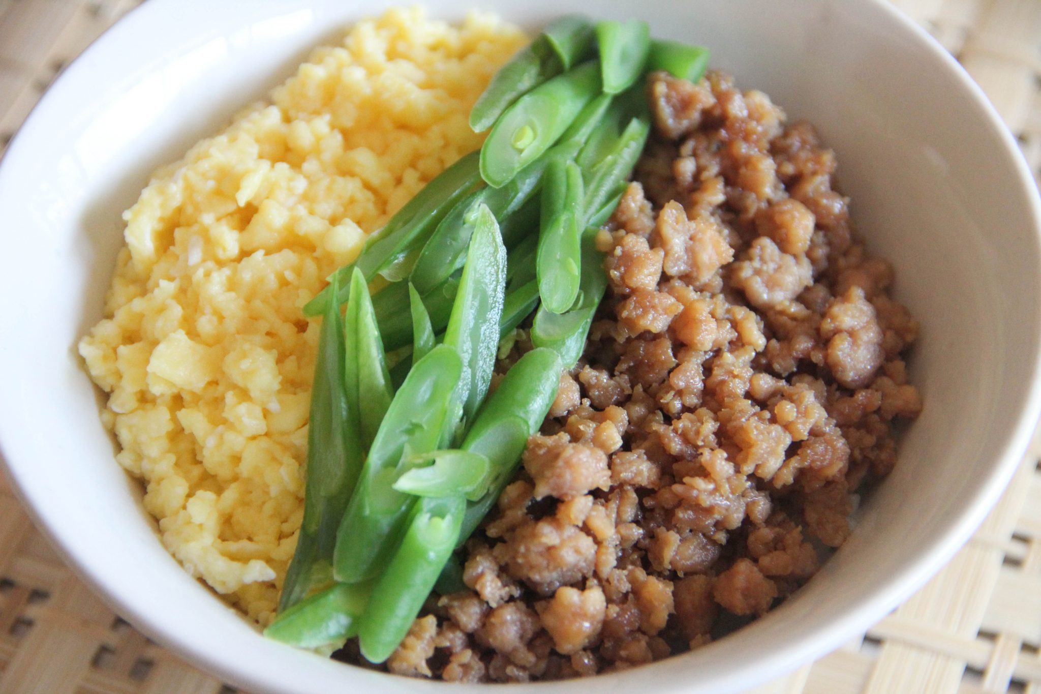 Chicken Soboro Donburi Recipe