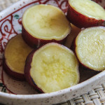 Simmered Japanese sweet potato