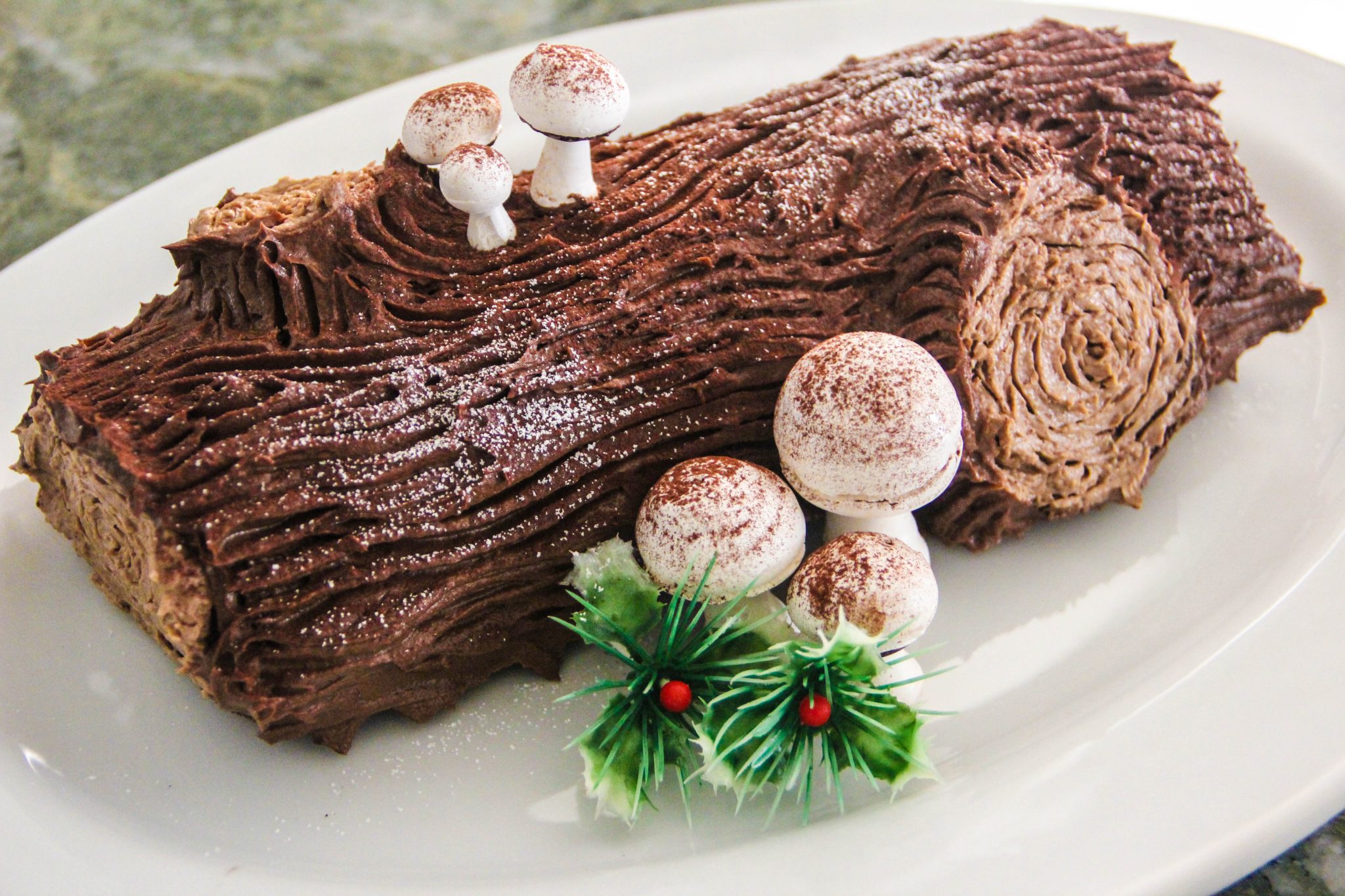 Buche De Noel Yule Log Pan