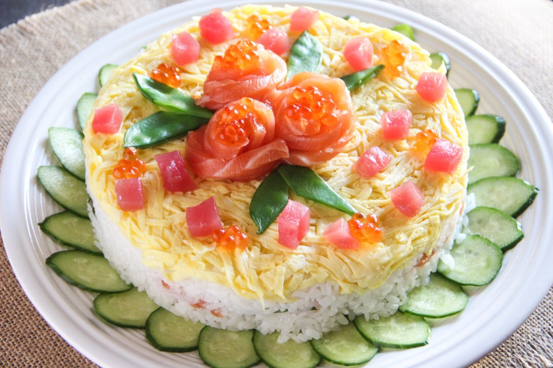 Sushi Cake Recipe