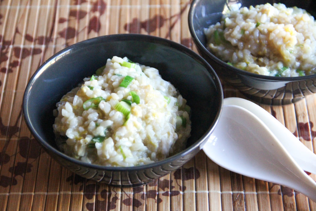 Zosui made with leftover broth from Chanko Nabe. 