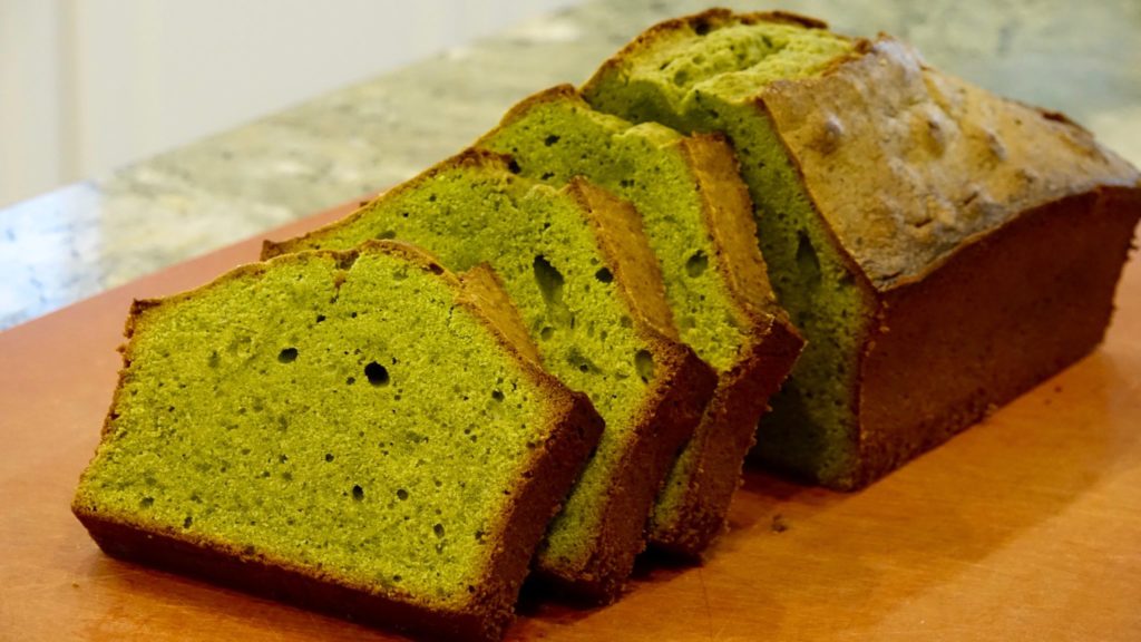 Matcha Pound Cake recipe