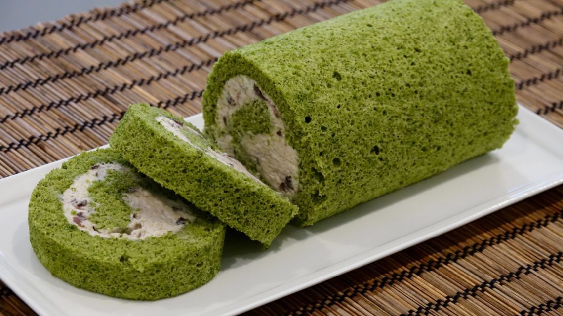 Matcha Roll Cake recipe