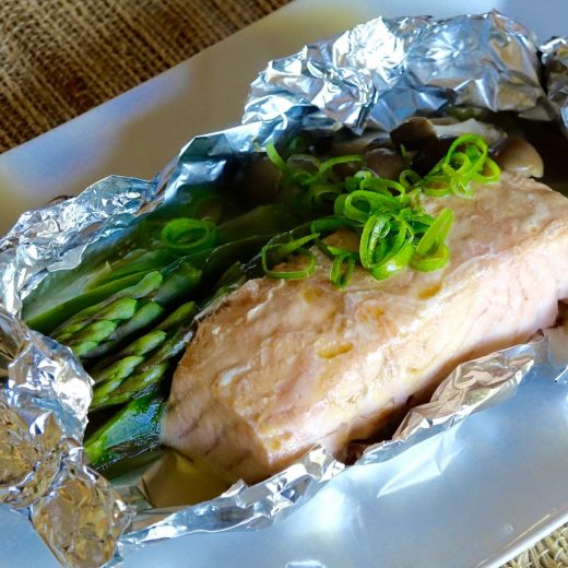 Grilled Salmon in Foil Recipe – Japanese Cooking 101