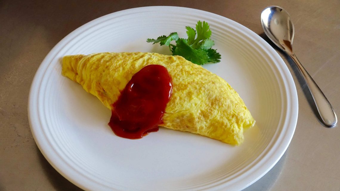 Cauliflower Omurice