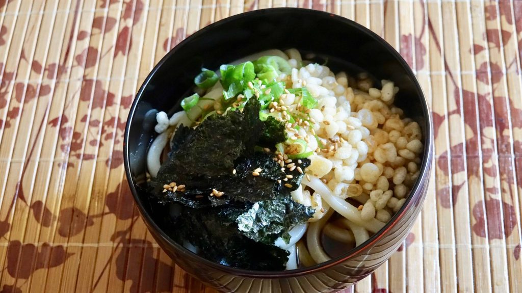 Hiyashi Tanuki Udon recipe