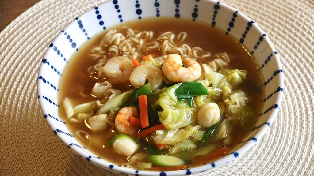 Instant Ramen with Vegetables