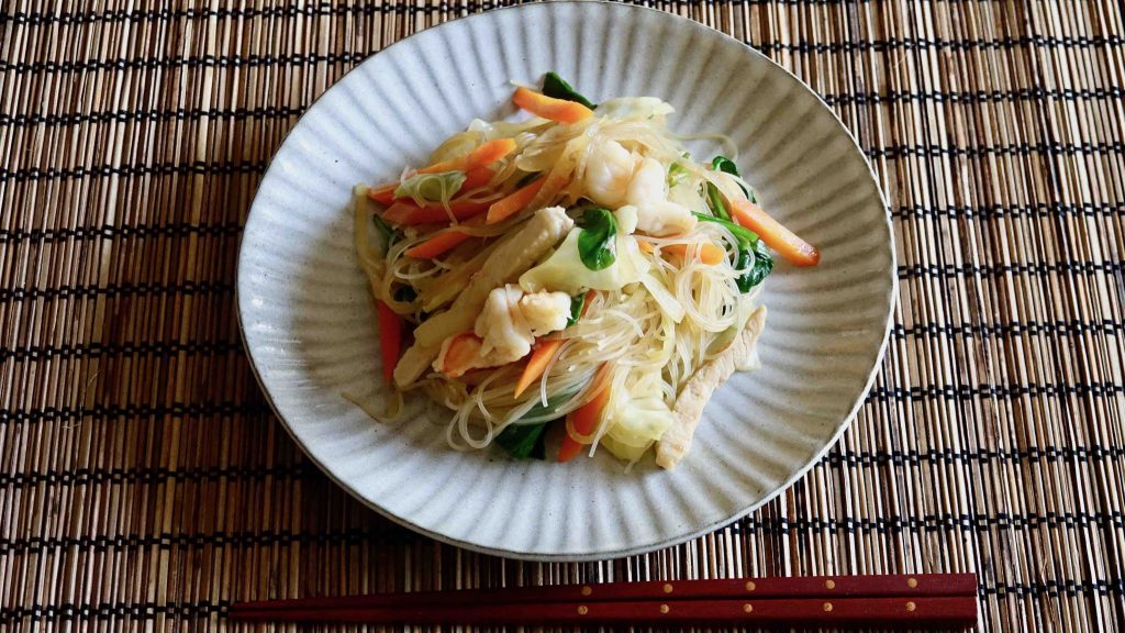 Bihun (fried rice vermicelli)