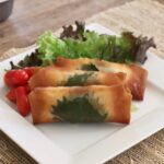 Chicken and Cheese Harumaki (egg roll)