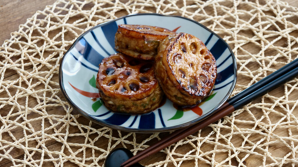 Renkon Hasamiyaki (Lotus Root)