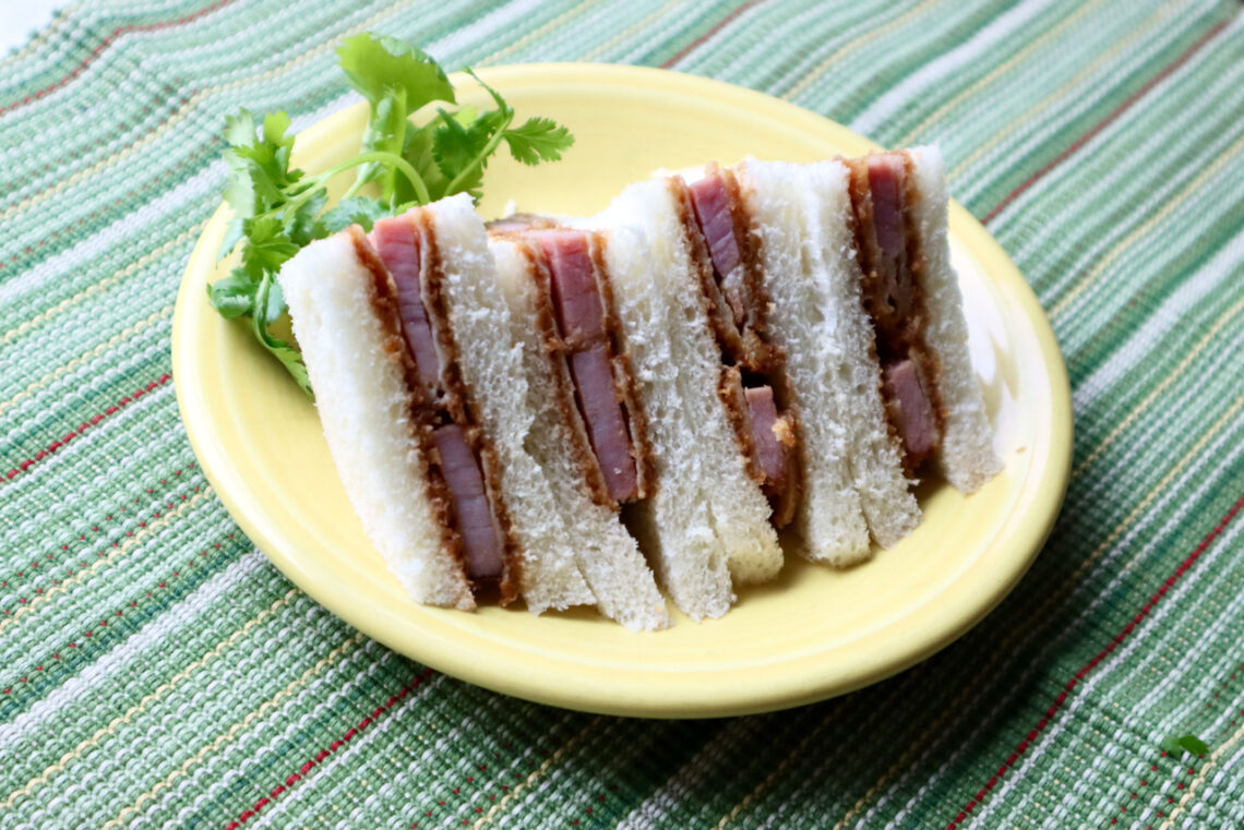 Ham Katsu Sandwich