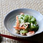Crab and Cucumber Sunomono