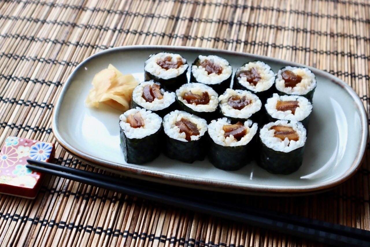 Kanpyo Sushi Roll Recipe – Japanese Cooking 101