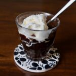 Coffee Jelly with Ice Cream