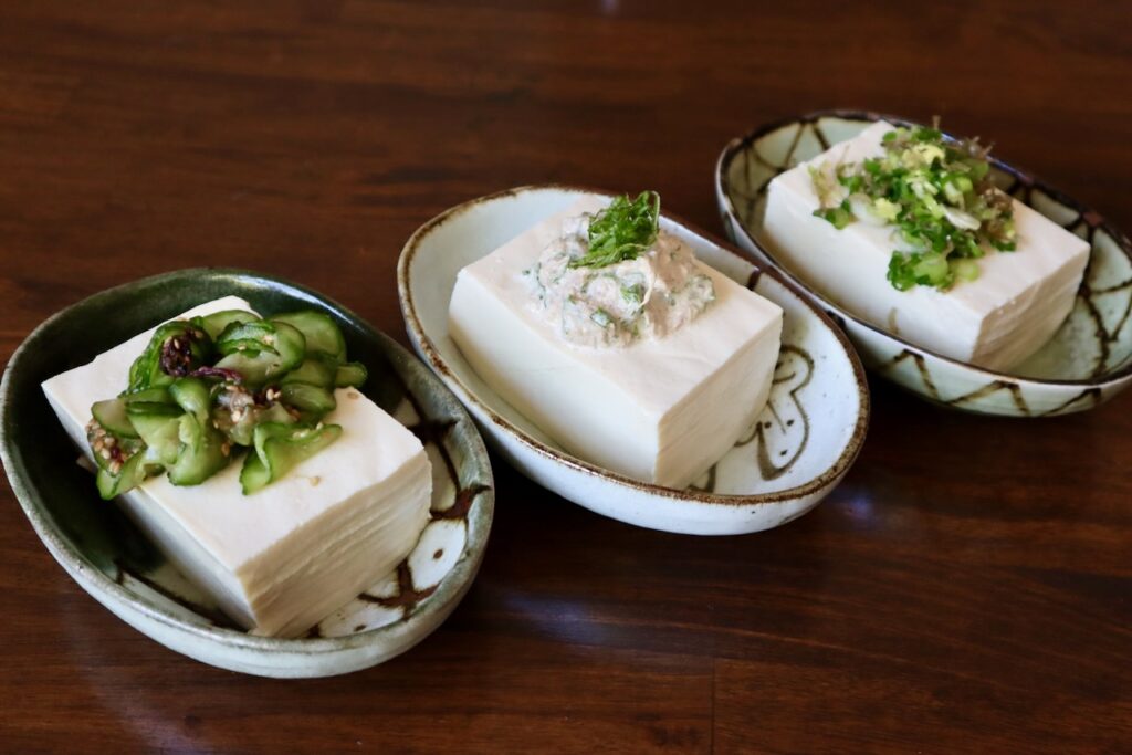 Hiyayakko Tofu Salad