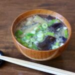 Miso Soup with Fried Eggplant