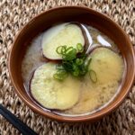 Miso Soup with Satsumaimo Sweet Potato
