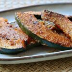 Sautéed Kabocha with butter and soy sauce