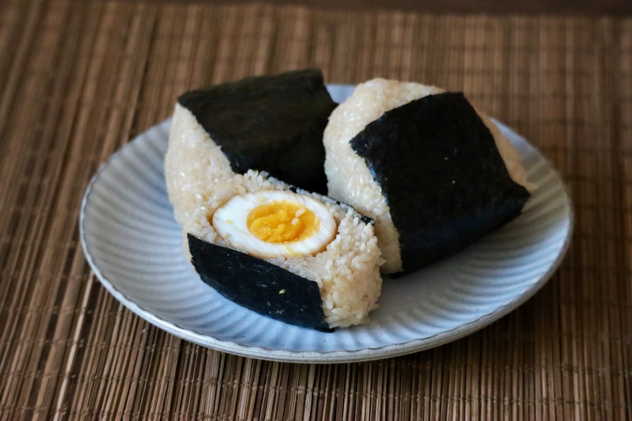 Ajitama Onigiri (Ramen Egg Rice Balls) – Japanese Cooking 101