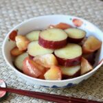 Simmered Sweet Potato and Apple