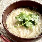 Miso Soup with Somen Noodles