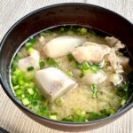 Miso Soup with Taro and Chicken