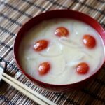 Onion and Tomato Miso Soup