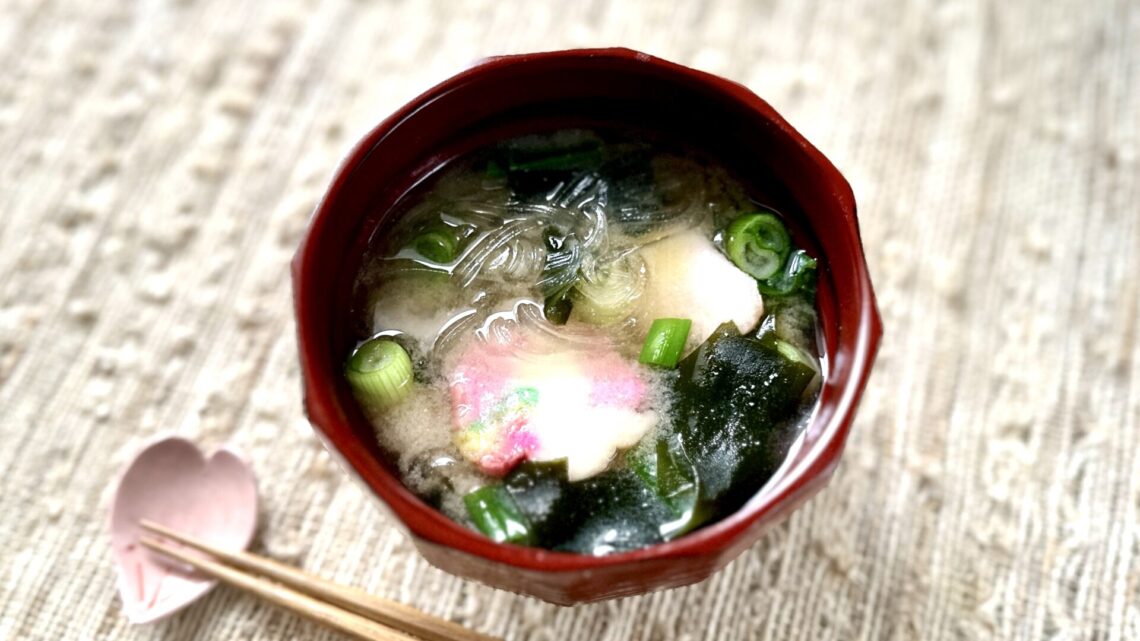 Miso Soup with Harusame