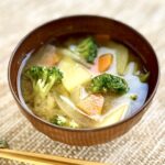 Miso Soup with Vegetable Broth