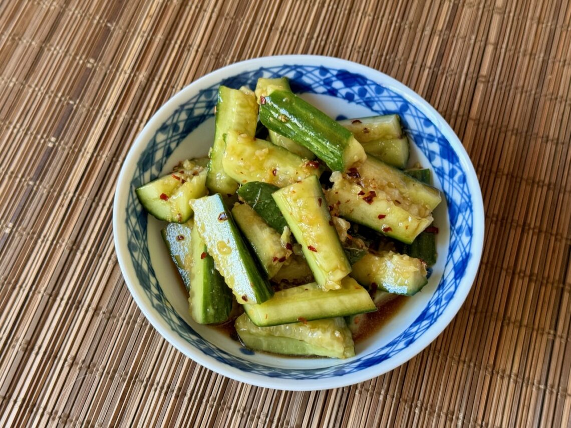 Smacked Cucumber Salad