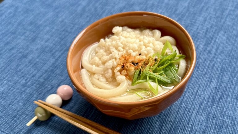 Miso Soup with Udon Noodles