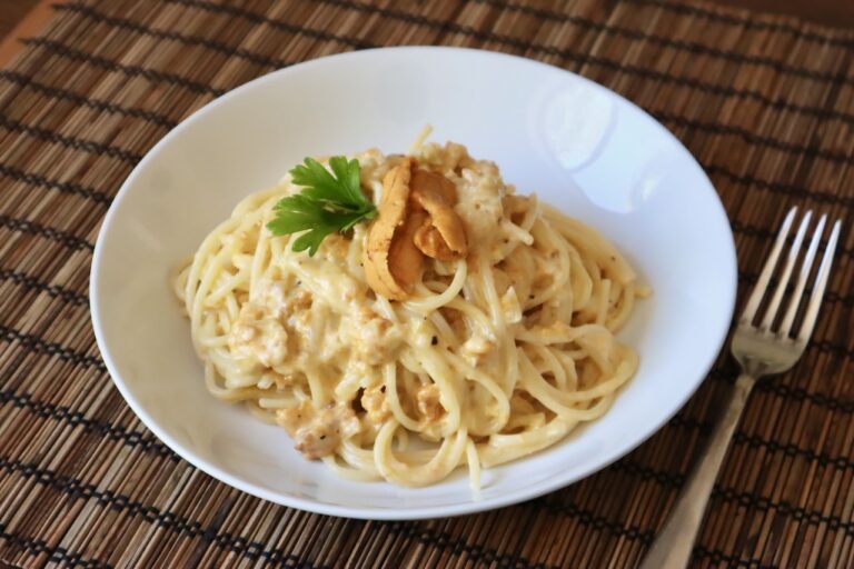 Creamy Uni Pasta