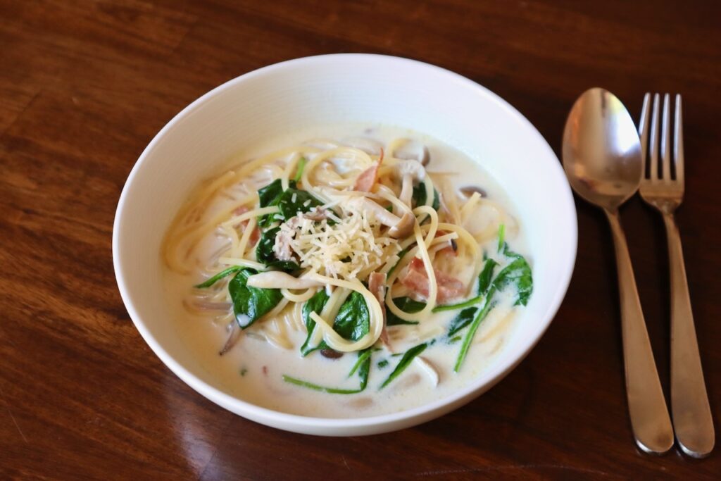 Spaghetti soup
