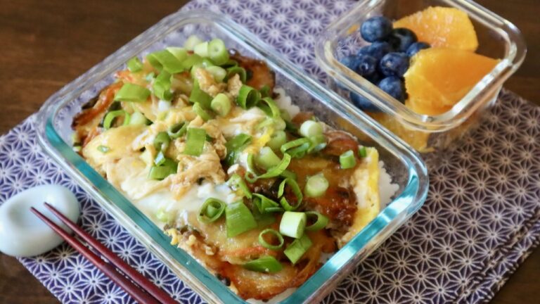 Easy Tempura Rice Bowl Bento